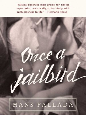 cover image of Once a Jailbird: a Novel